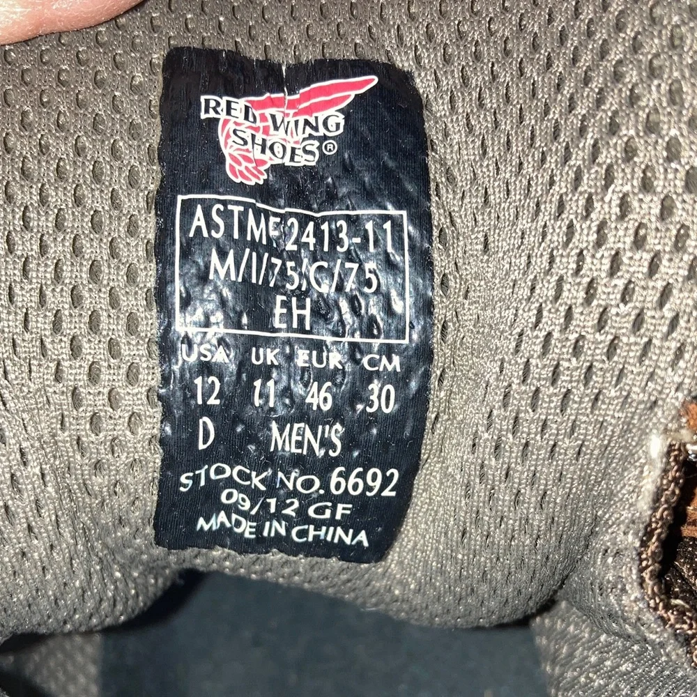 Red‎ Wing Boots 12D
